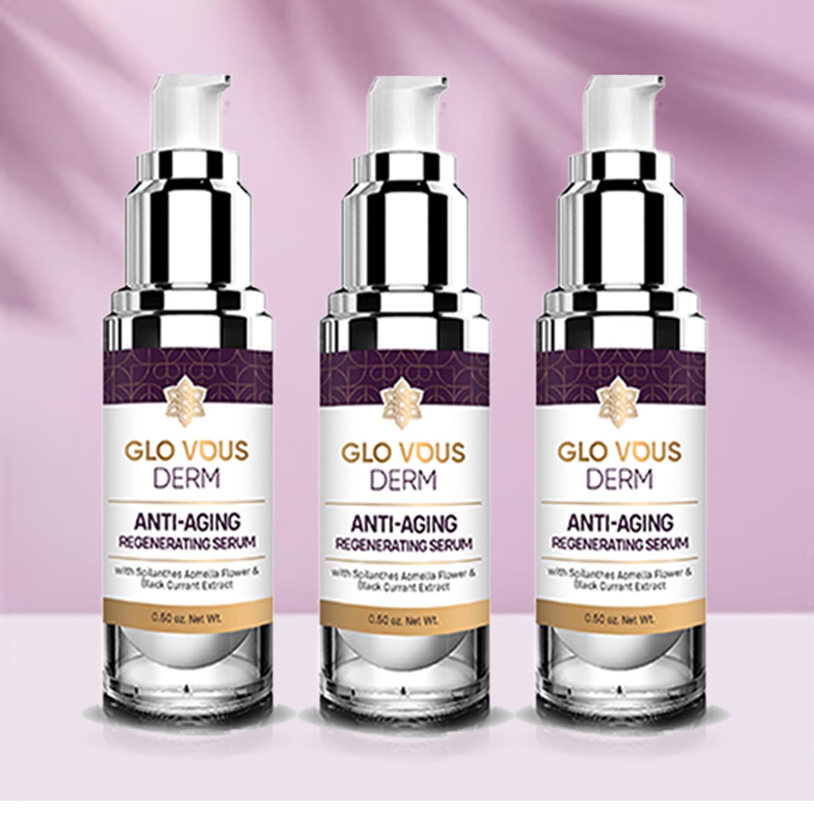 Collagen Firming Serum, Collagen Boost, Glo Vous Derm Luxe Anti Aging Serum(3PCS)