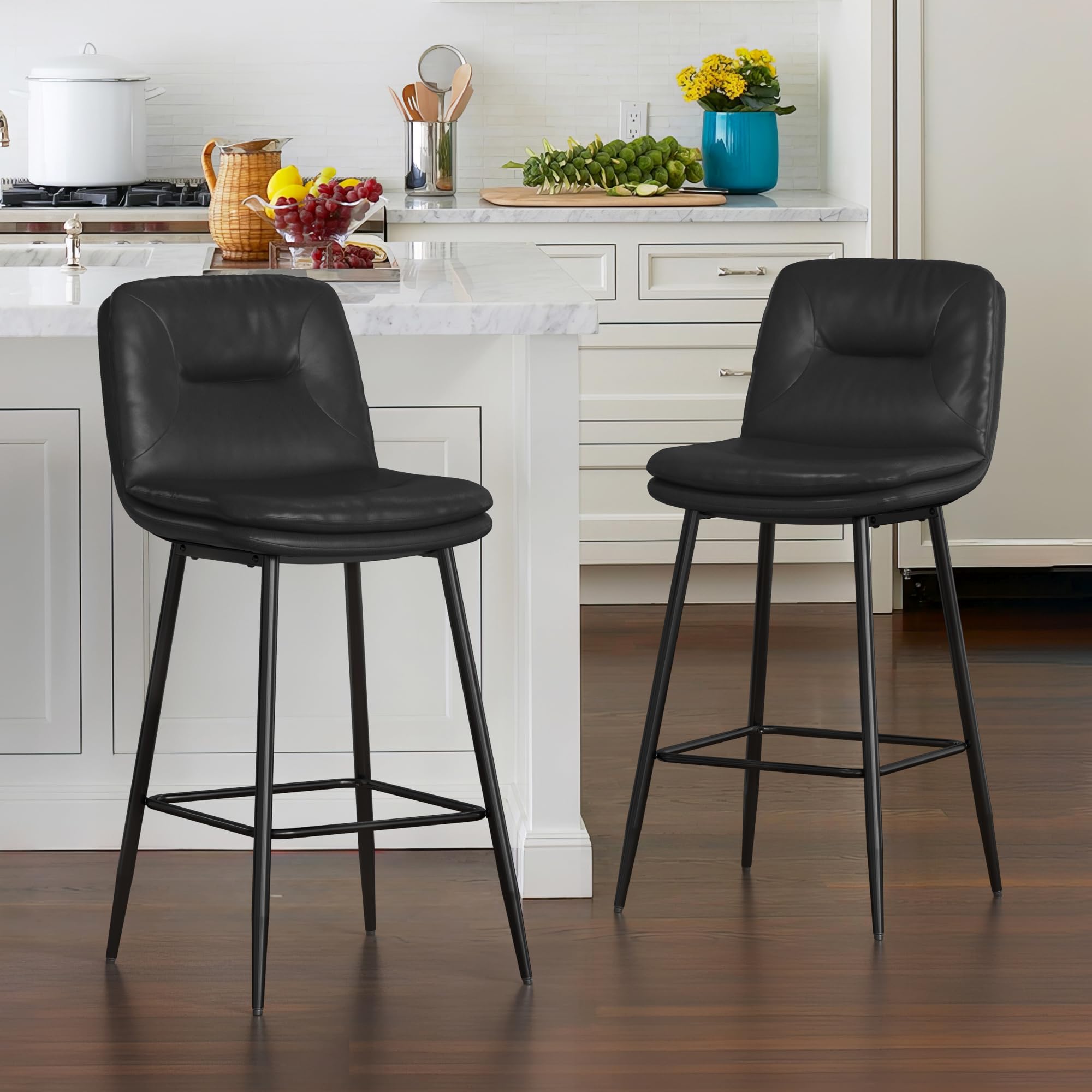 Bruder - Küche & Bar Amazon.com: Cozyman 26 Inch Bar Stools Set of 2, Double-Layer