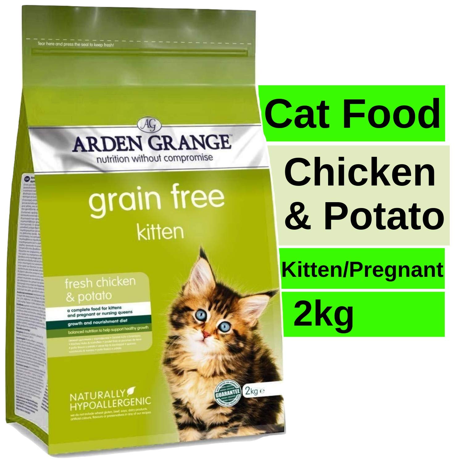 PetSutra Arden Grange Cat Food Kitten for Lactating/Pregnant Cats