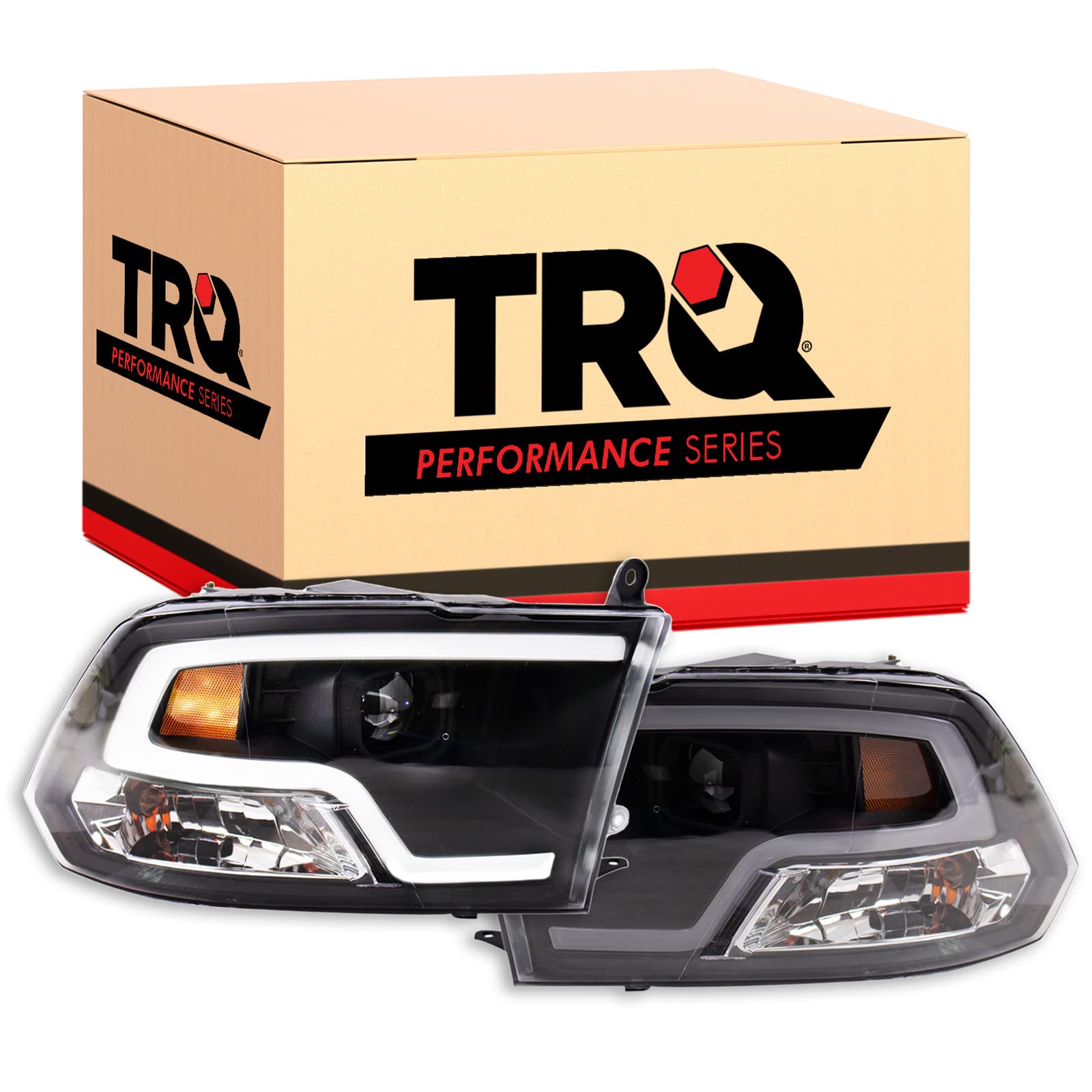 TRQ Headlight Assembly Set Driver & Passenger Side FO2502153 FO2503153 Compatible with 97-07 Ford — view 82