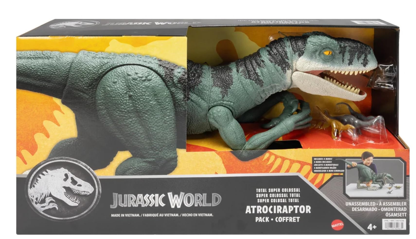 Jurassic Total Super Colossal Atrociraptor Pack