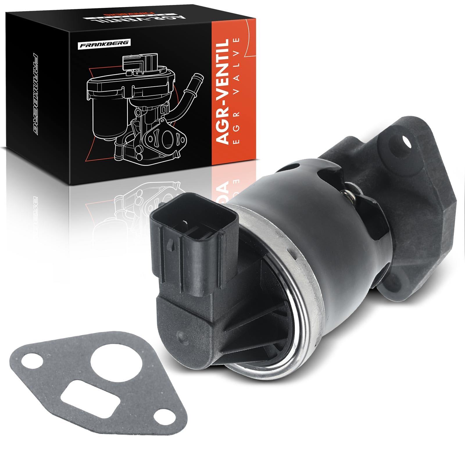 Frankberg Valvola EGR a 5 Poli 18011PWA050 | Compatibile con: J.a.z.z II GD GE2 GE3, J.a.z.z II GD GE3, Civic VIII Hatchback FK FN, J.a.z.z II GD, J.a.z.z Saloon GD
