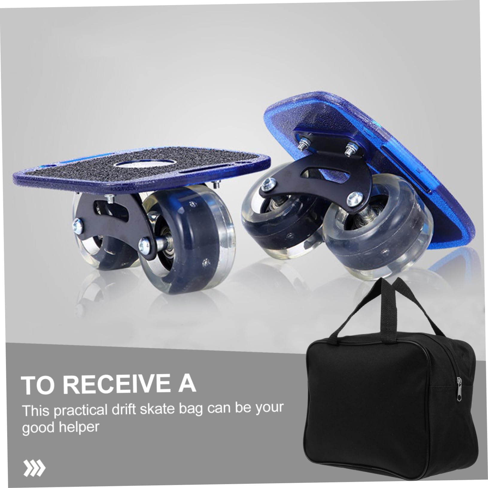 GOOHOCHY Handheld Drift Skate Bag Large Capacity Skateboard Cover for Skating Bags