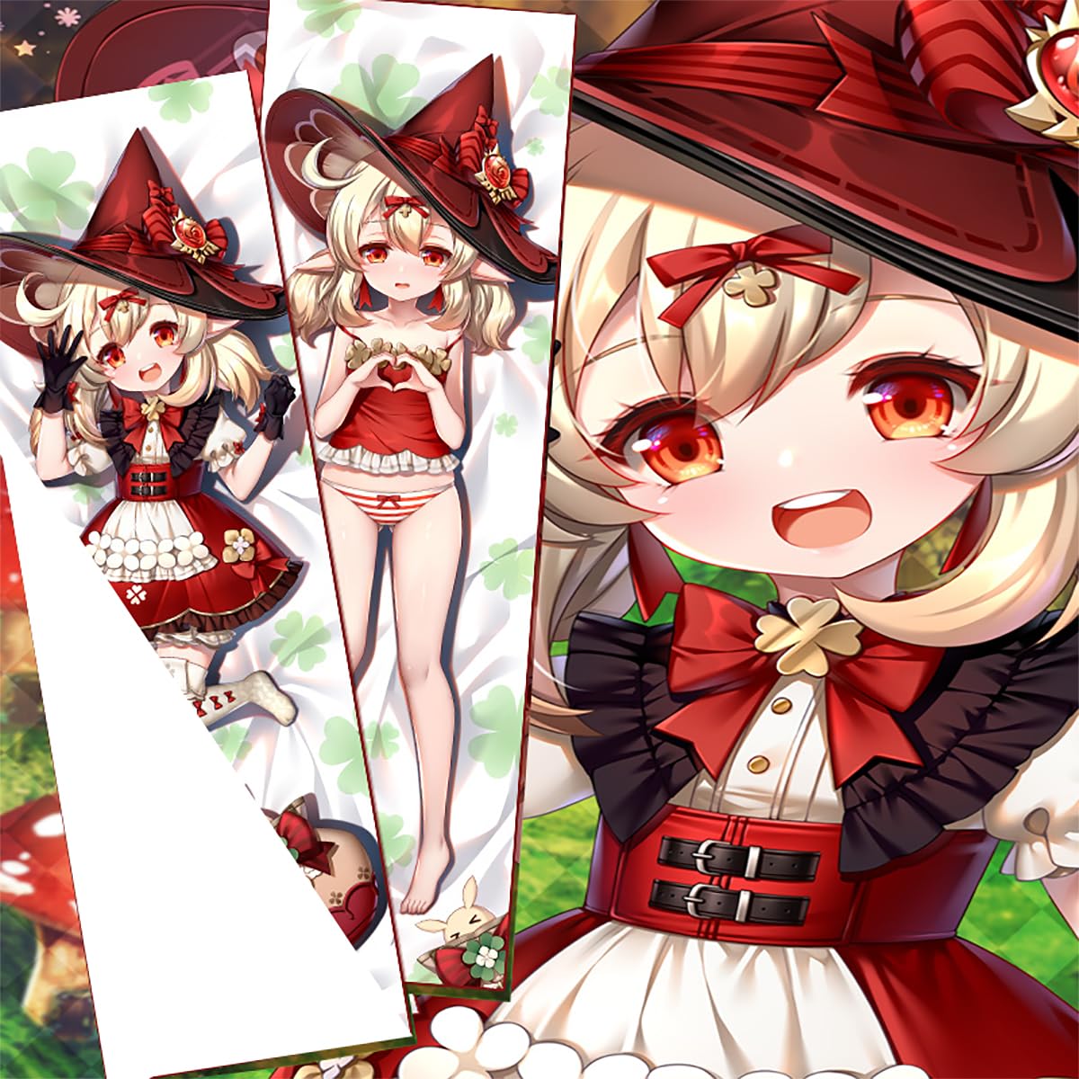 Amazon.co.jp: [HAOJEE]原神 可莉 クレー抱き枕 カバー げんしん 星燭