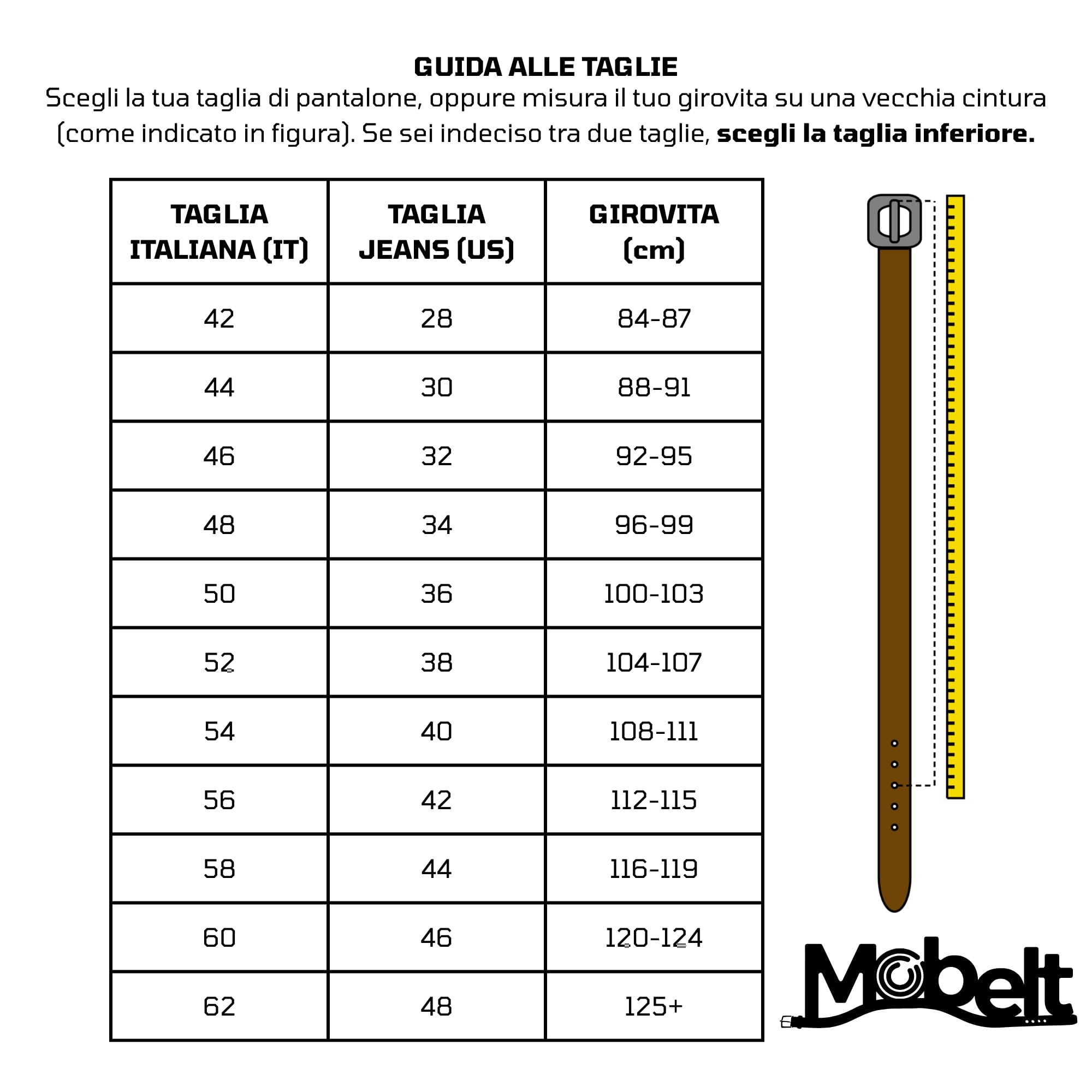 Cintura Uomo Anatomica in Pelle Italiana - Innovativa, Comoda e Made in Italy