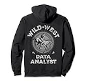 Western Data Analyst Statistician Data Scientist Horse Pullover Hoodie