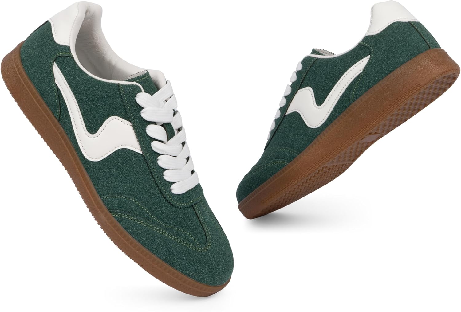 Sneakers for Women Business Casual Tennis Shoes Comfortable Lace up Slip on Women's Fashion Sneakers - Image 5