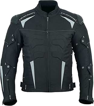 Amazon.com: MOTORCYCLE JACKET FOR MEN WATERPROOF TEXTILE