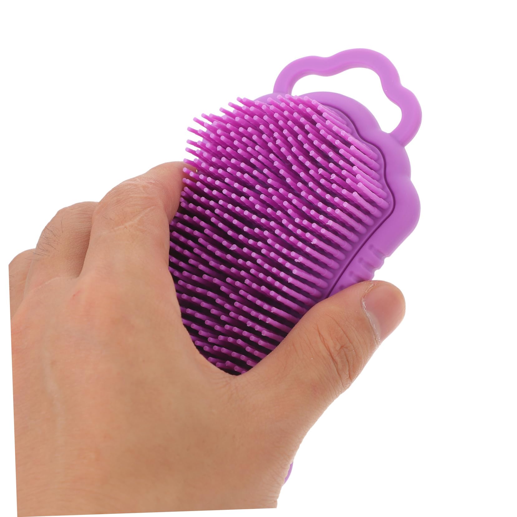 FRCOLOR 4stücke Silikon Kopfhaut Massagebürste Ergonomisch Gestaltete Waschbürste Für Gründliche Haarreinigung Und Entspannende Kopfhautmassage Für Damen Und Herren