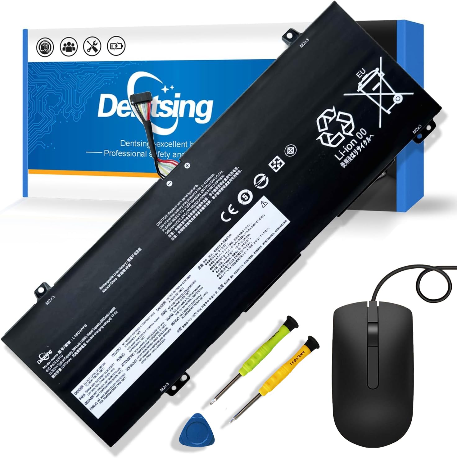 LENOVO L18C4PF3 Batteria - 2964mAh(4 Cells) Batteria Ricambio Compatibile per Lenovo Ideapad C340-14IWL C340-14IML | Batteria Mercato