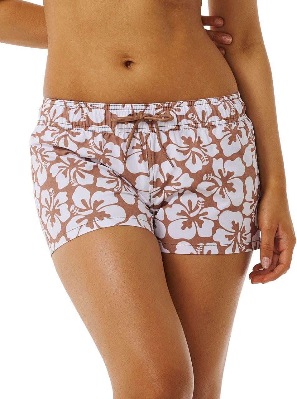 Rip Curl Hibiscus Heat Volley Women's Boardshorts - Brown