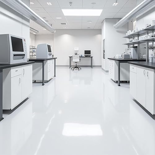 Miniatura 5 de Pintura para el suelo, revestimiento impermeable de epoxi a base de aceite, pintura satinada no mezclada, adecuada para garajes, hormigón, paredes