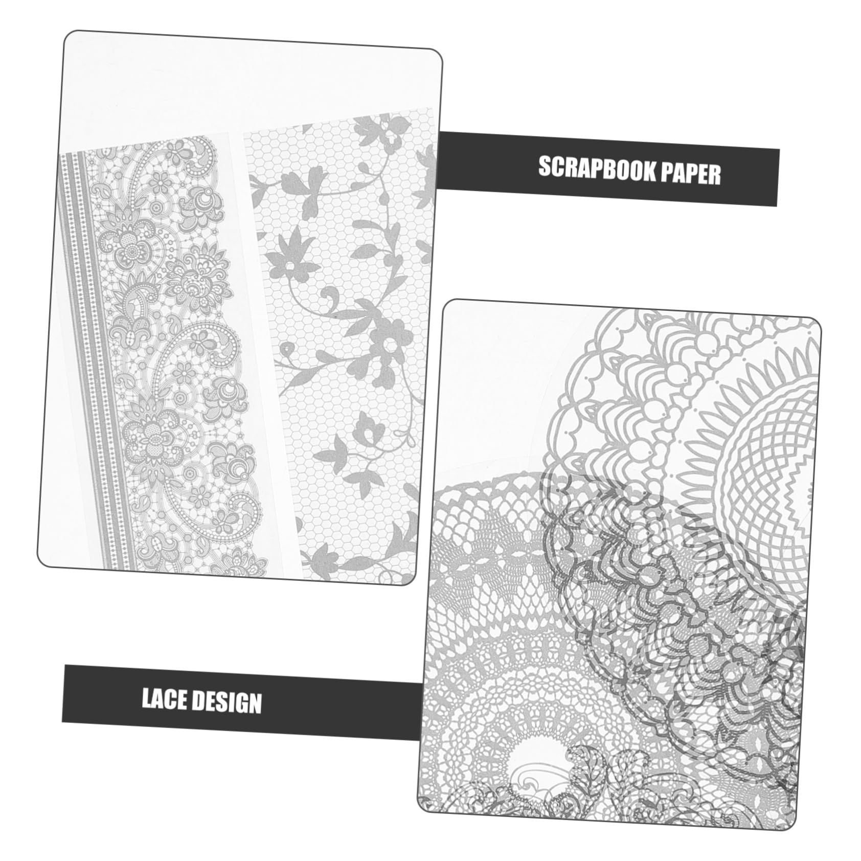 Angoily 3 Set Decorazioni Per Scrapbooking Adesivi Carta Per Album Decorazioni Adesive Per Crafting E Fai Da Te Per Creare Design Unici E Romantici 100 Pezzi * 3