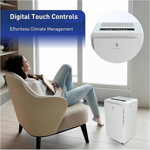 Miniatura 7 de Friedrich Deshumidificador D50B1A con bomba de drenaje de 15 pies