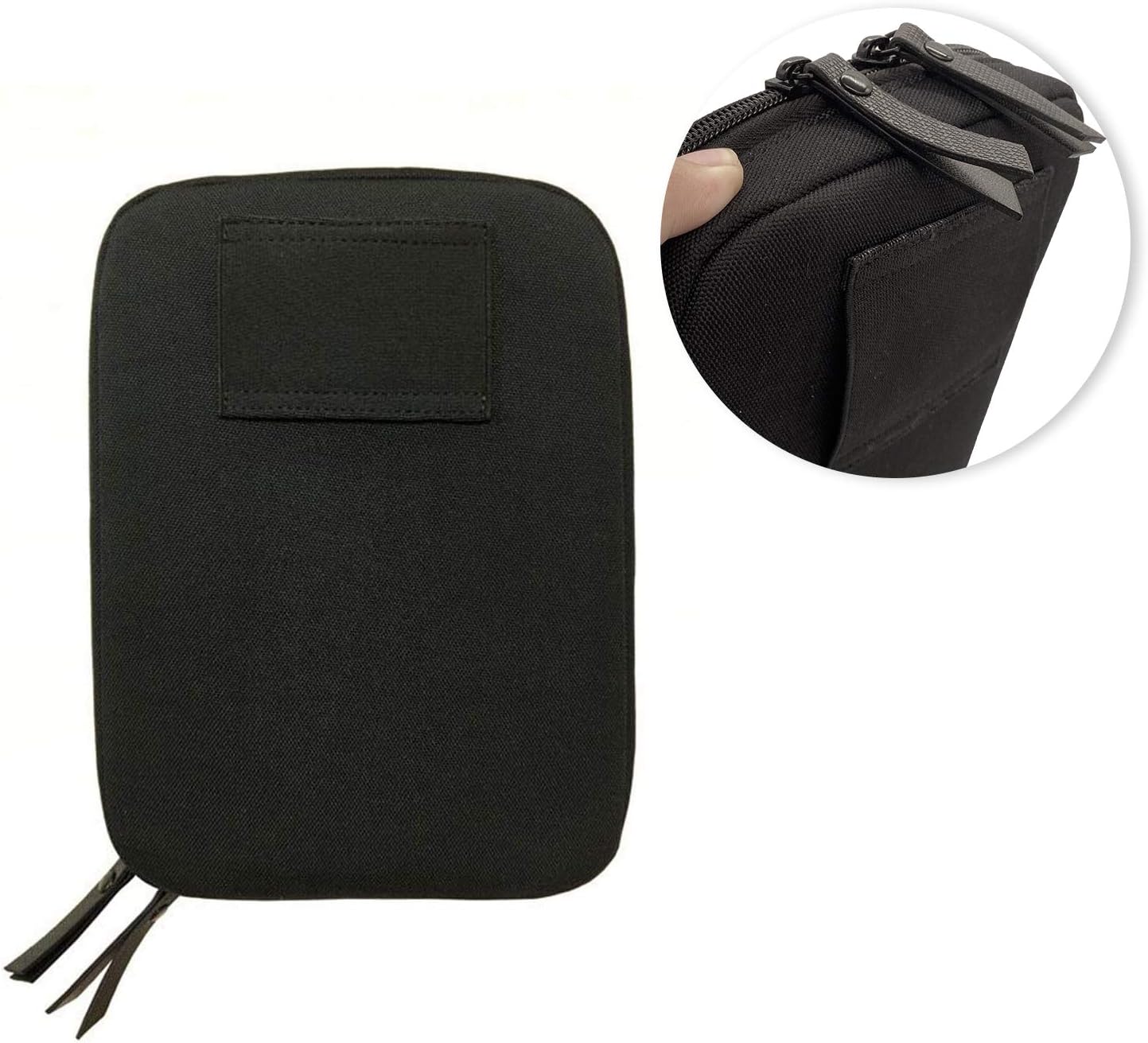 Tactical Concealed Pistol Pouch Carry Bag Portable Handgun Holster Military Gun Pouch Soft Protection Case Hunting Gun Accessories (Black) : Sports & Outdoors