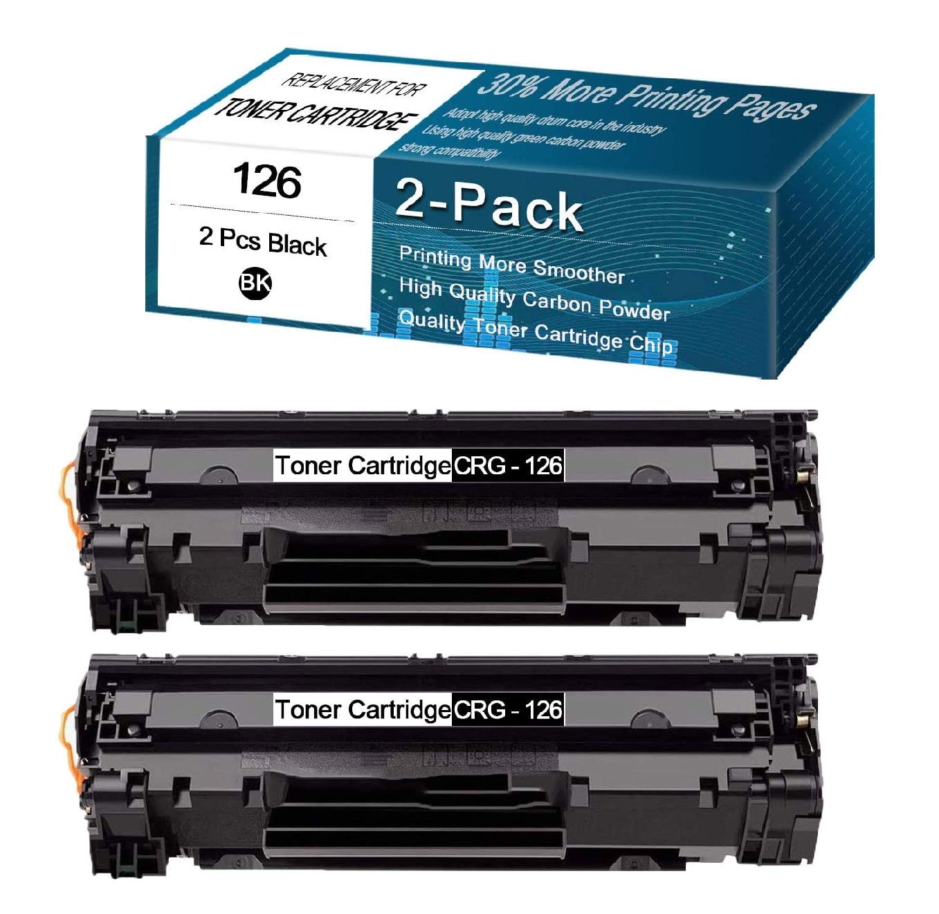 126 Black Compatible Toner Cartridge Replacement for Canon ImageClass LBP6230dn,LBP6230,LBP6230dw,LB