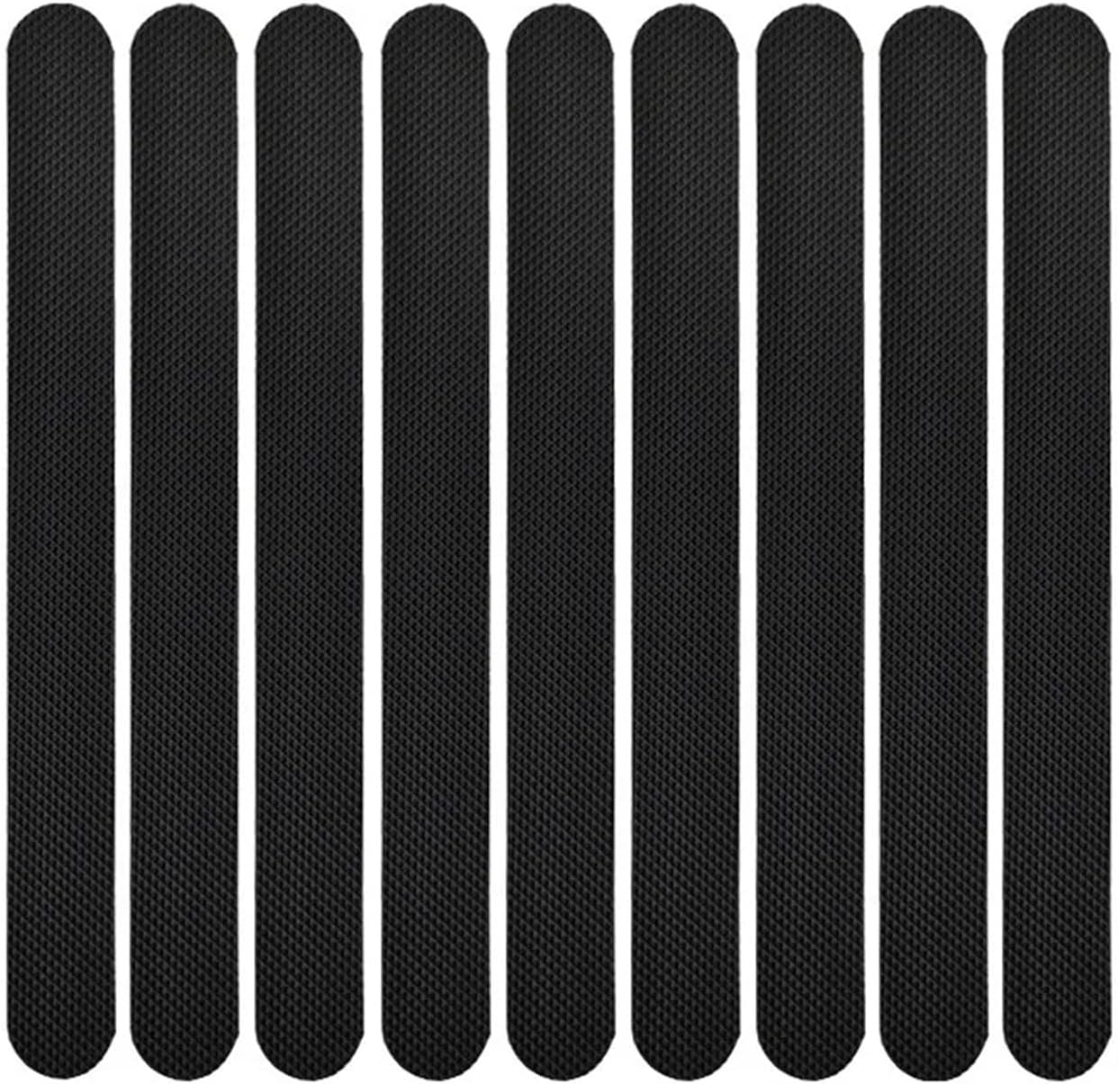 Transparent White Black Non Slip Bath Safety Strips for Bathtub Shower Stairs Floor Anti Stickers(E 10PCS)