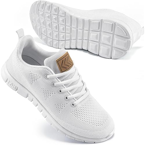 FUDYNMALC Womens Sneakers Tennis Shoes: Fashion Lightweight Non Slip Footwear for Running Walking Casual