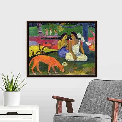 Miniatura 4 de SYSMYXGS Paul Gauguin - Pintura por números para adultos, pintura por número, lienzo al óleo, pintura por número, pintura por número, kits de