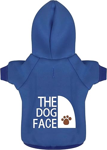 Miniatura 7 de Paiaite Sudadera negra con capucha para perro Chihuahua mantén a tu cachorro cálido y elegante con una sudadera estampada con la frase "The Dog