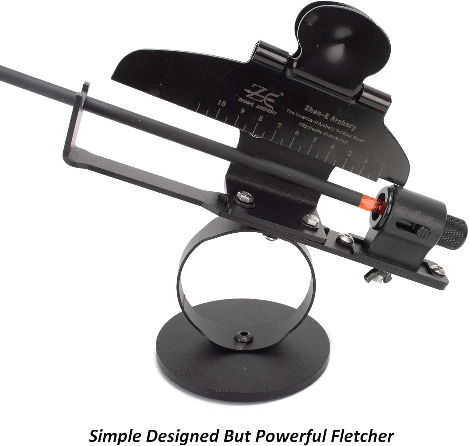 3-in-1 Fletching Jig Tool with Straight & Helical Clamps, Angle Adjuster Set for Precise Fletches Sticking, Arrow Maintenance Device