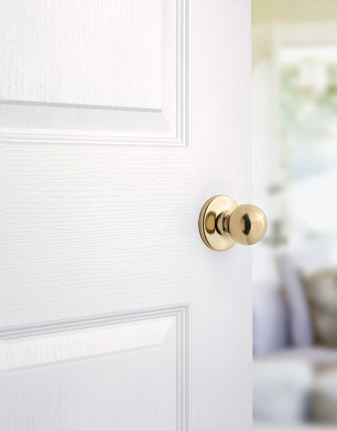 Kwikset 92001-561 Polo Passage Hall/Closet Knob In Satin Chrome