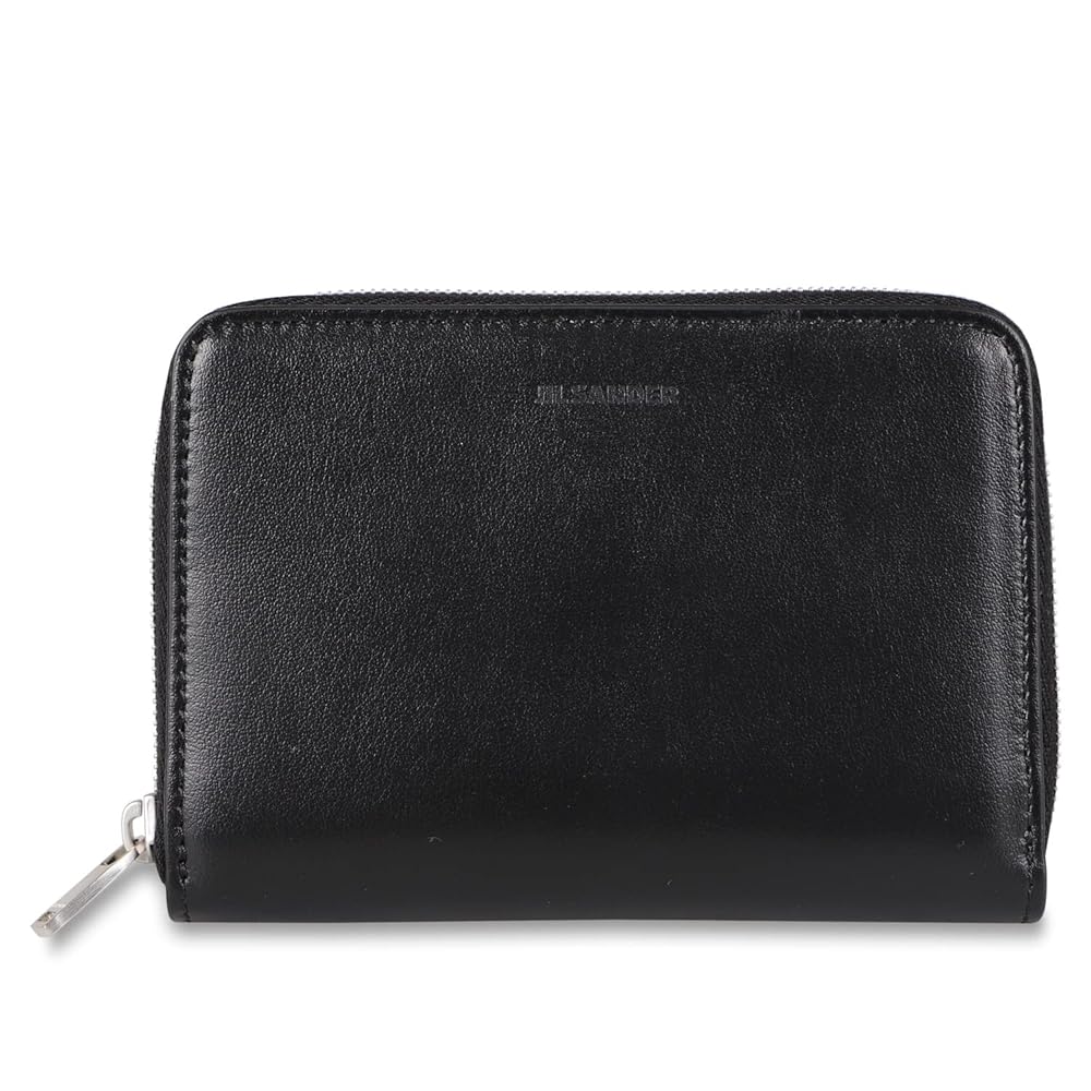 新品　JIL SANDER　2つ折り財布　ラウンドジップウォレット JIL SANDER ジルサンダー 2つ折り財布 小銭入れ付き/POCKET ZIP