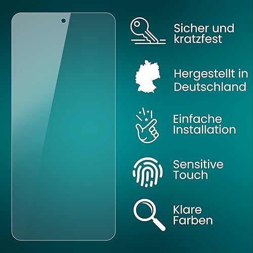 Miniatura 3 de atFoliX Protector de pantalla compatible con Xiaomi Poco X3 Pro, película protectora de pantalla ultra transparente y flexible FX (3X)