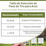 Arco largo desmontable negro GLURAK de 60