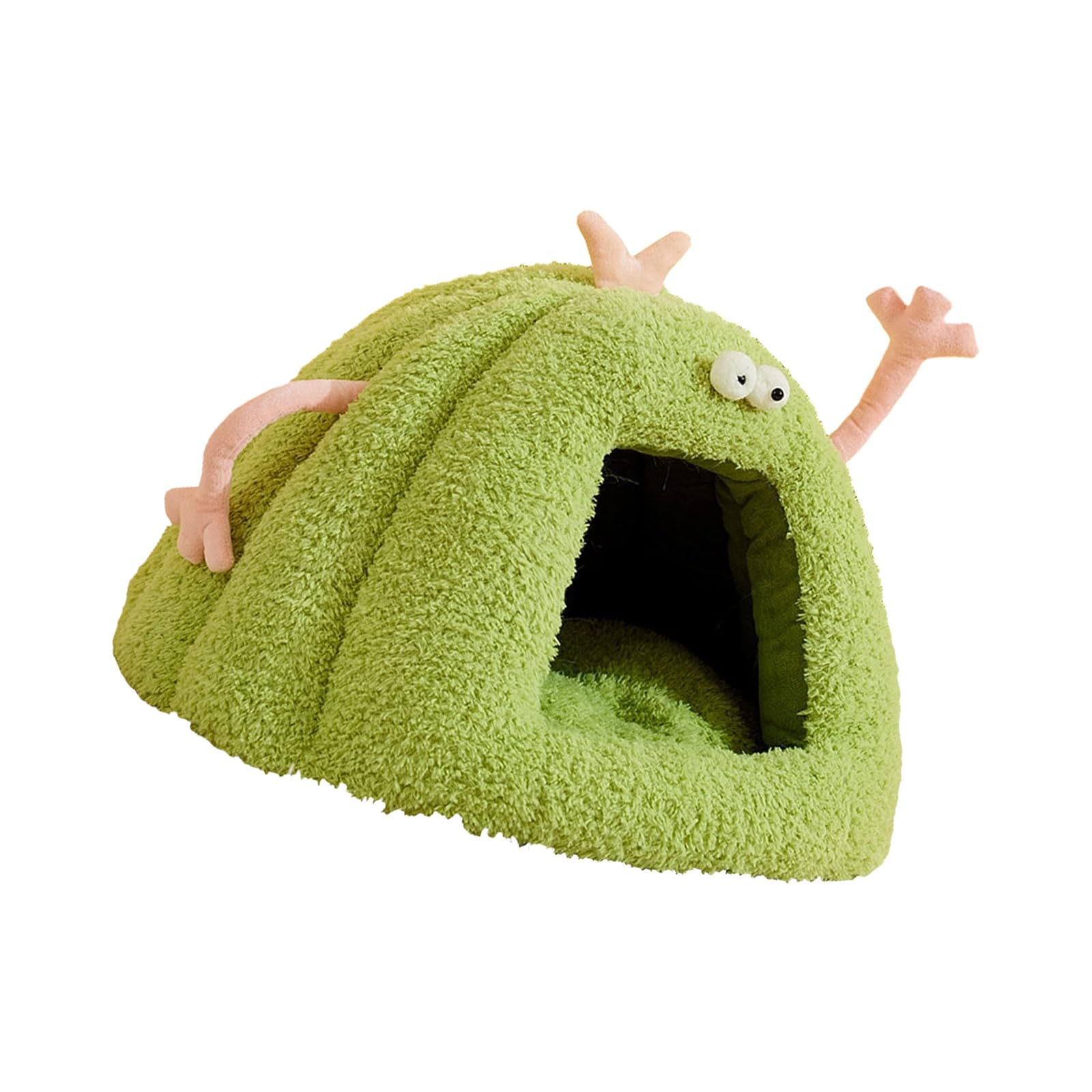 Lit chaud pour animal domestique avec coussin amovible pour l'hiver