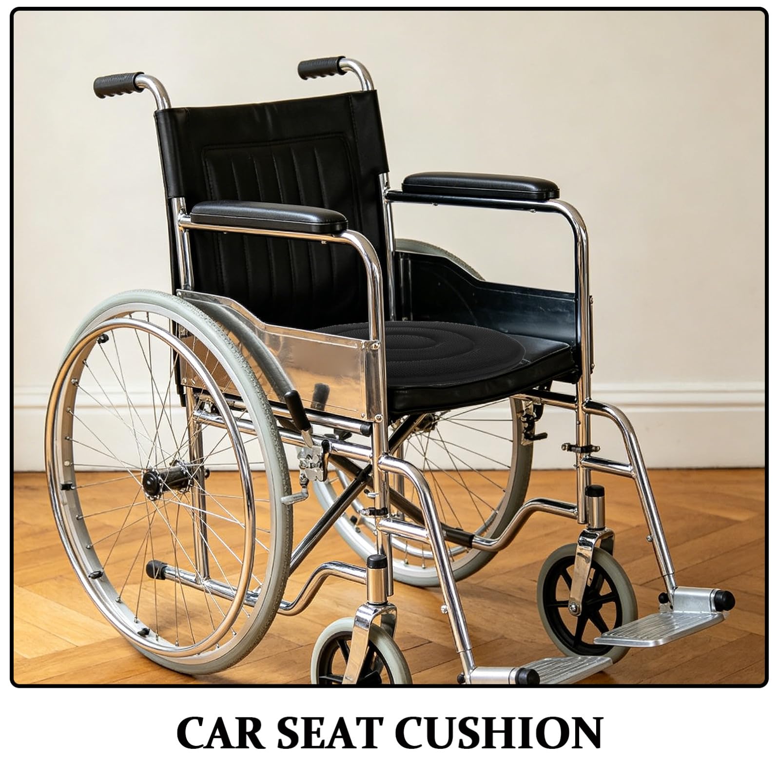 Baluue Cuscino Girevole per Seduta Auto e Sedia, Supporto Ergonomico Distribuzione Pressione, Leggero e Rotondo, per Anziani e Pazienti a Casa o Ufficio
