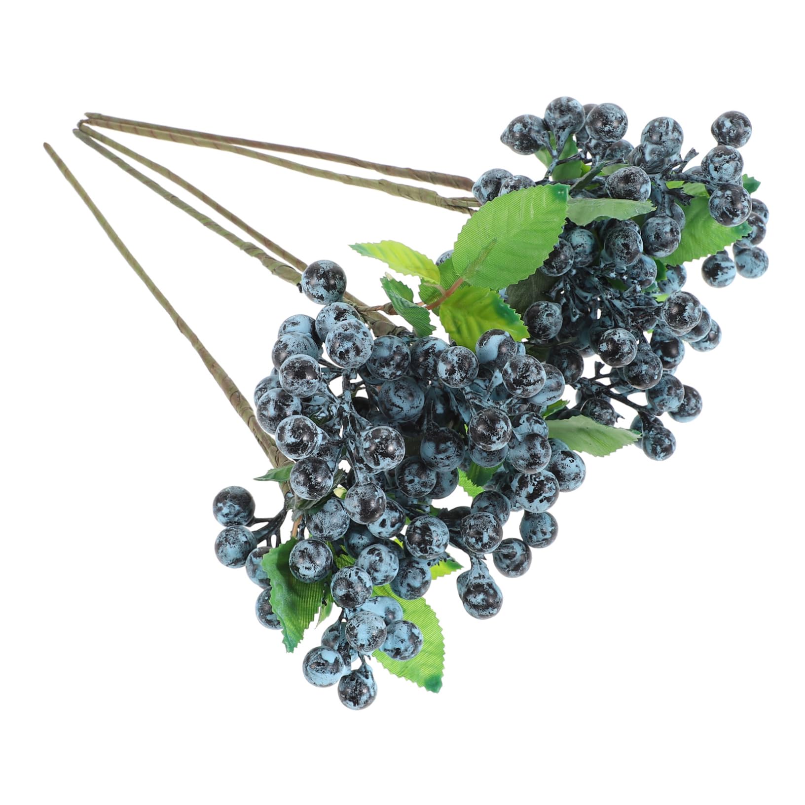 TOPBATHY 15 Pz Bacche Artificiali Rami Finti Bacca per la Disposizione dei Fiori Home Decor Decorazioni Natalizie Arredamento Ornamento Materiale per composizioni Floreali Gambo di Mirtillo