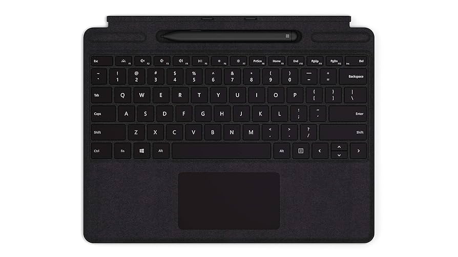 Surface Pro 7 Plus ブラック キーボード付きpen付き Amazon.com: New Microsoft Surface Pro X Signature Keyboard