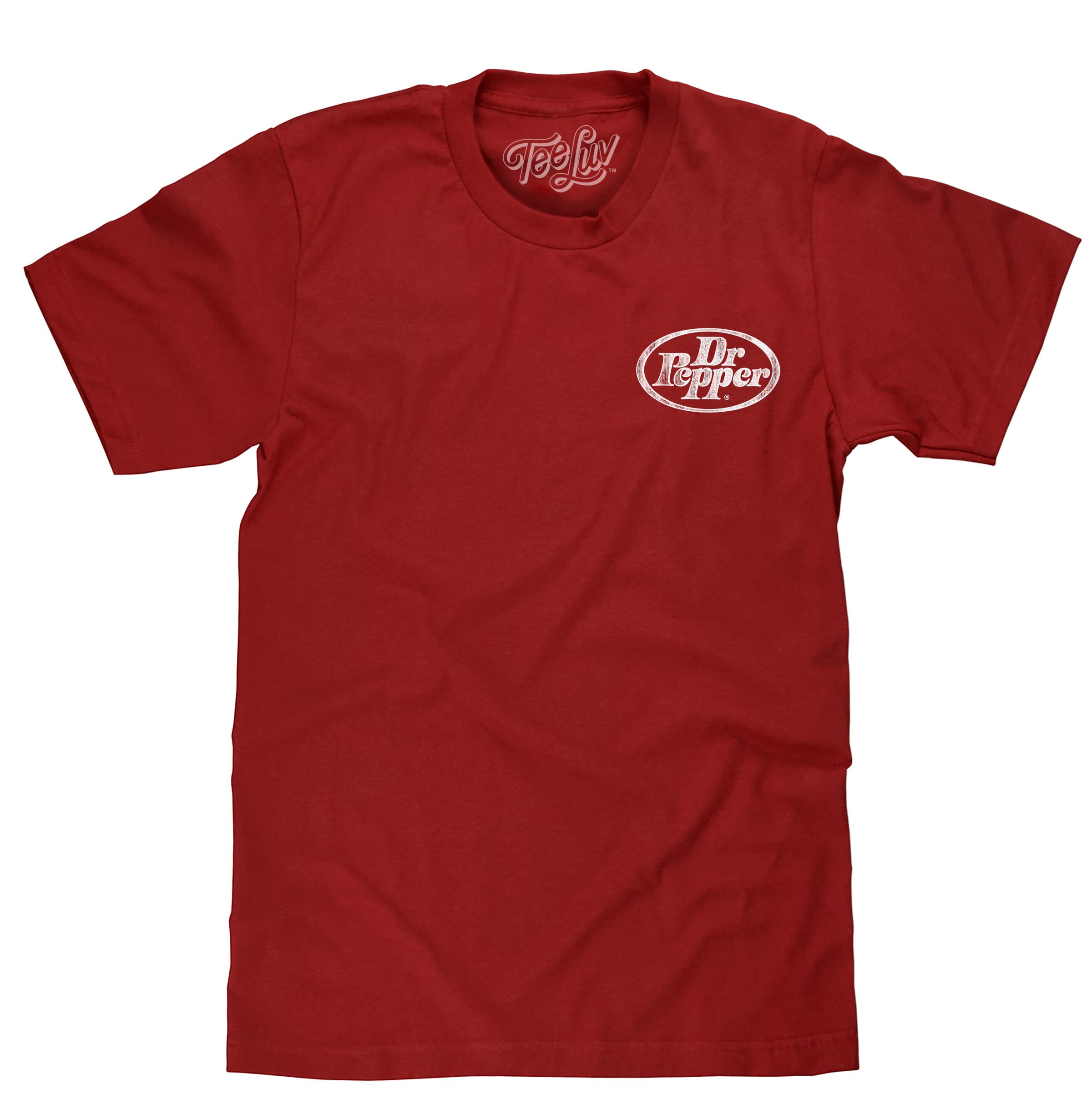 Tee Luv Men's Faded Dr Pepper T-Shirt - Trust Me I'm A Dr Soda Shirt
