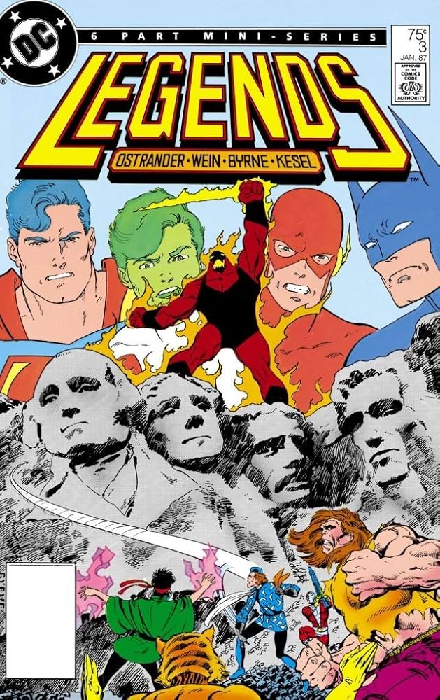 アメコミ len03 Amazon.com: Legends (1986-1987) #3 eBook : Wein, Len, Byrne, John