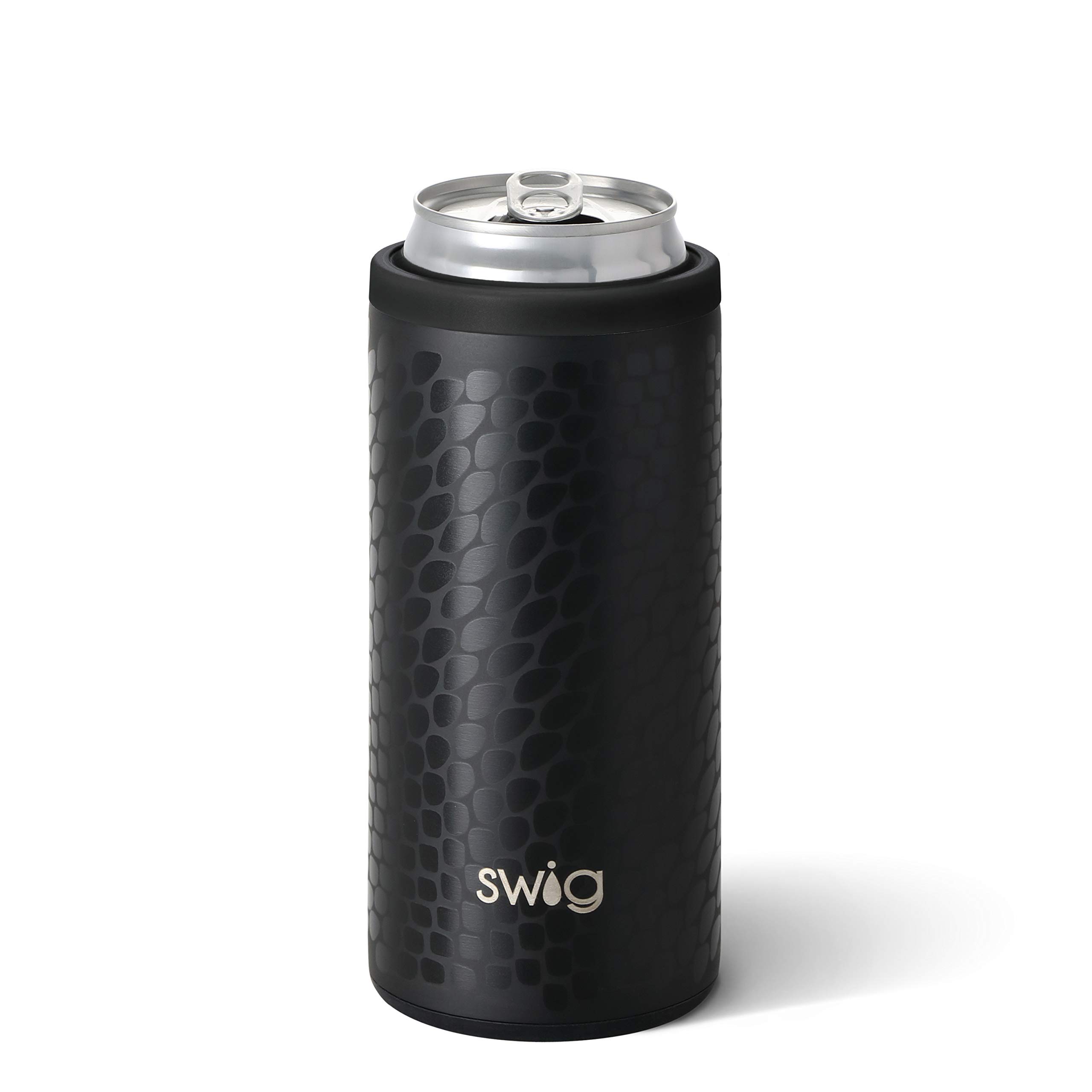 Swig Life 12oz Triple Insulated Skinny Can Cooler, Dishwasher Safe, Double  Walled, Stainless Steel Slim Can Coozie for Tall Skinny Cans in Dragon