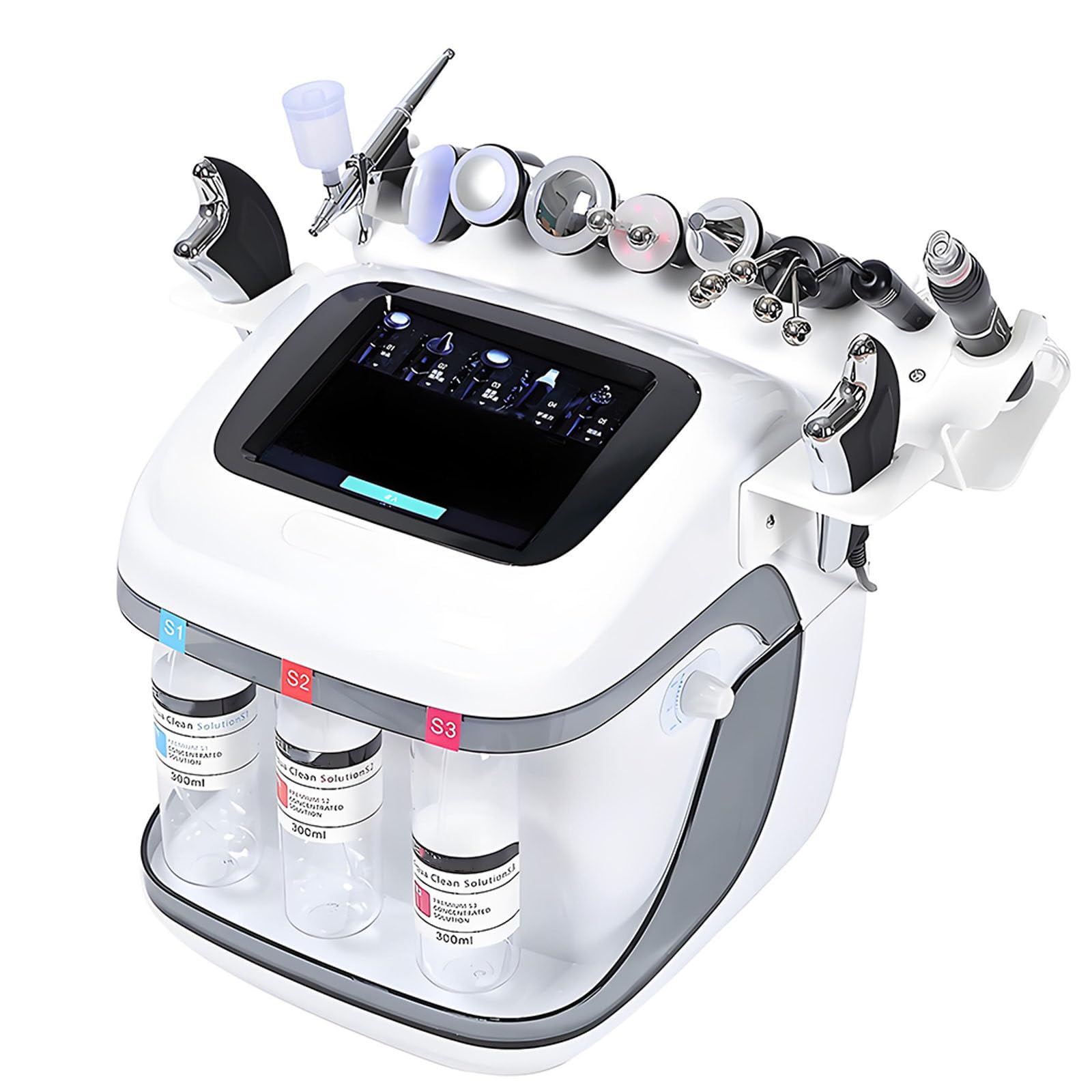 Professionelle Hydrafacial Maschine mit 8 Zoll LCD Bildschirm