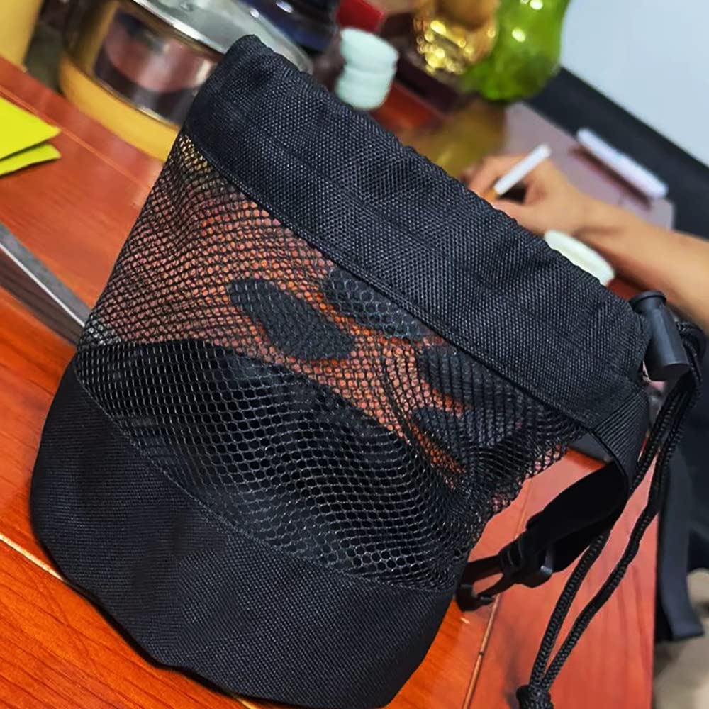16 Porta Palline da Golf, Porta Palline da Golf Borsa a Rete Borsa in Nylon con Coulisse Borsa per Palline da Golf Accessorio per Collettore
