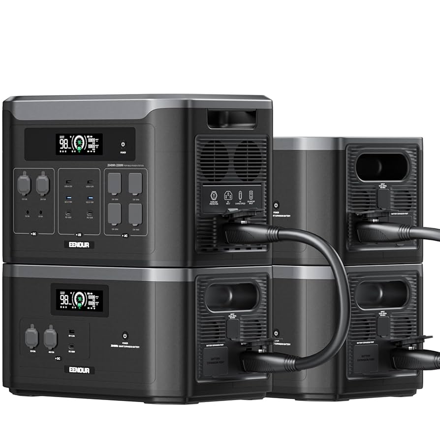 Amazon.co.jp: EENOUR ポータブル電源 F2000 2048Wh/640000mAh