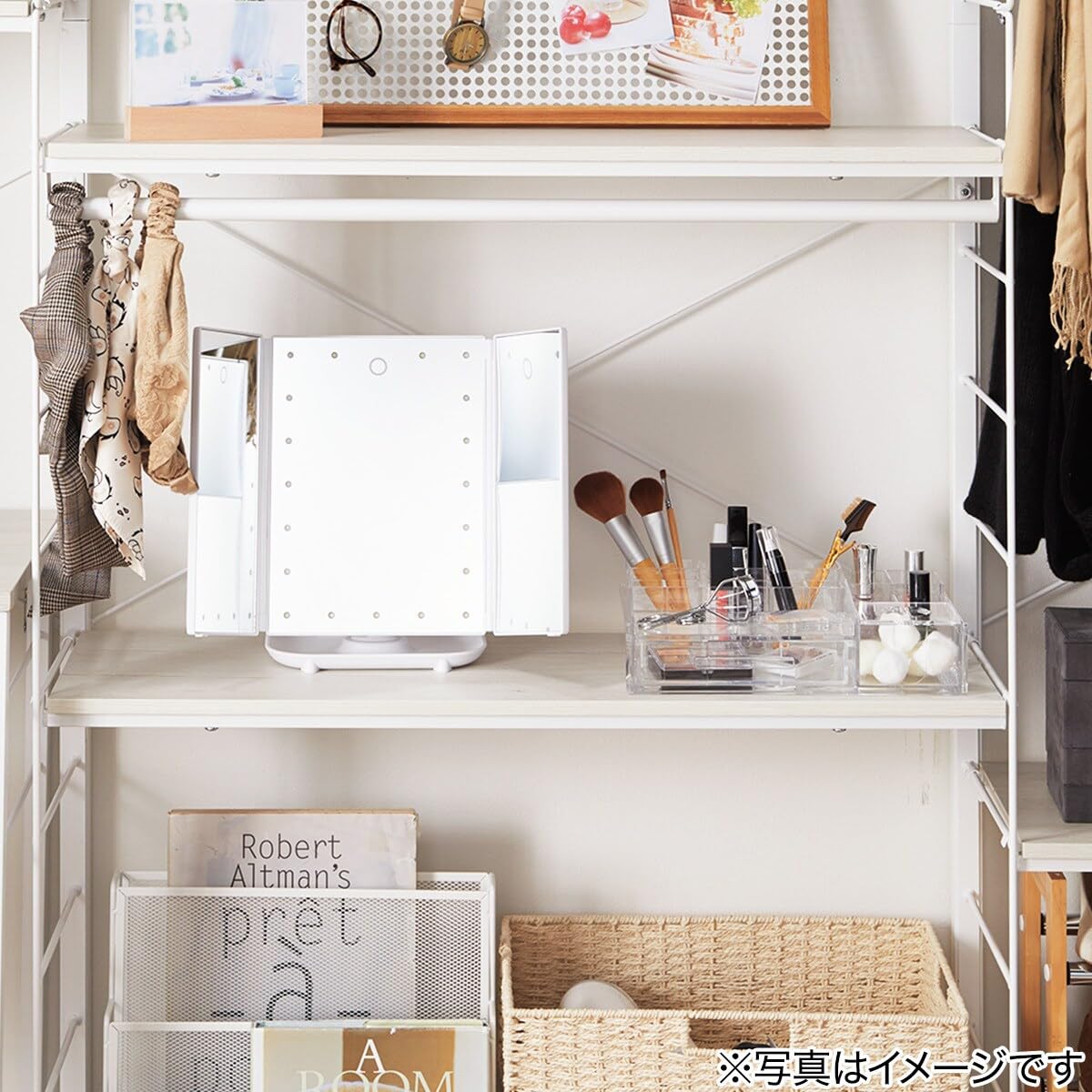 Amazon｜ニトリ コスメオーガナイザー LUCENT 5749 NITORI 8130943