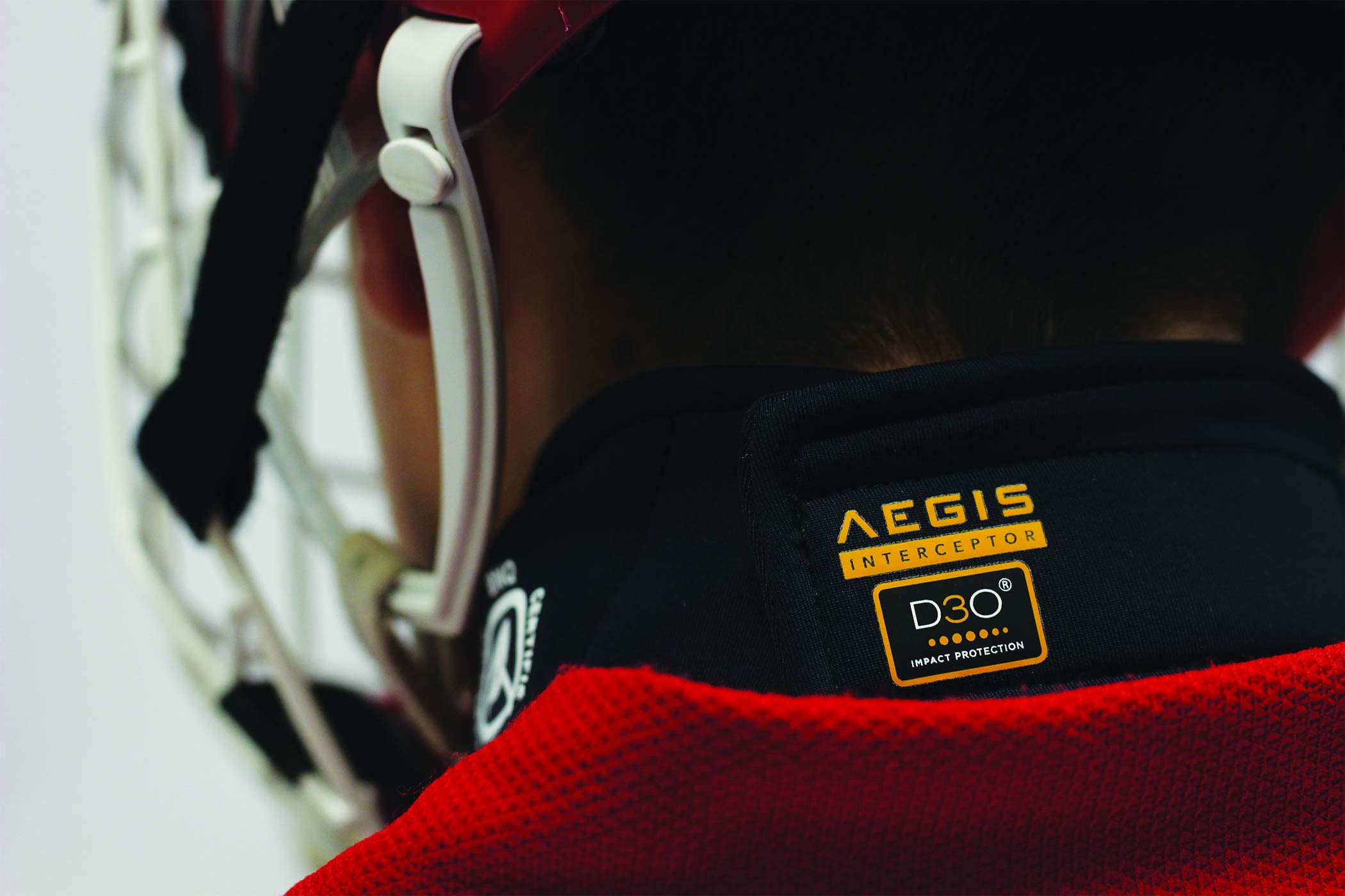 Interceptor (Bibless) - Protector de cuello para hockey con D3O