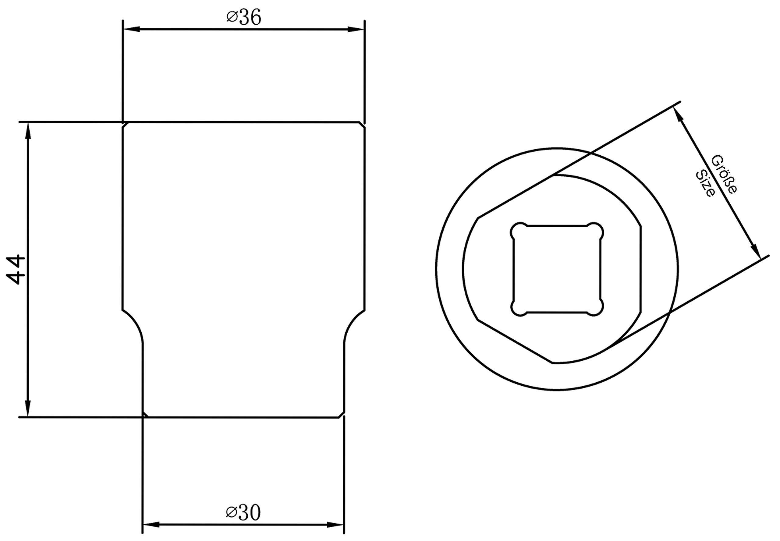 Image secondaire de BGS 8827 | Jeu de douilles pour pompes Bosch VE