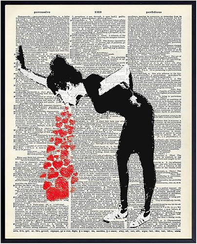 Banksy Graffiti Dictionary Art - 8x10 Photo Print - Cool Unique Gift for Urban Mural Fans - Original Unframed Room, Home Decor, Wall Decoration