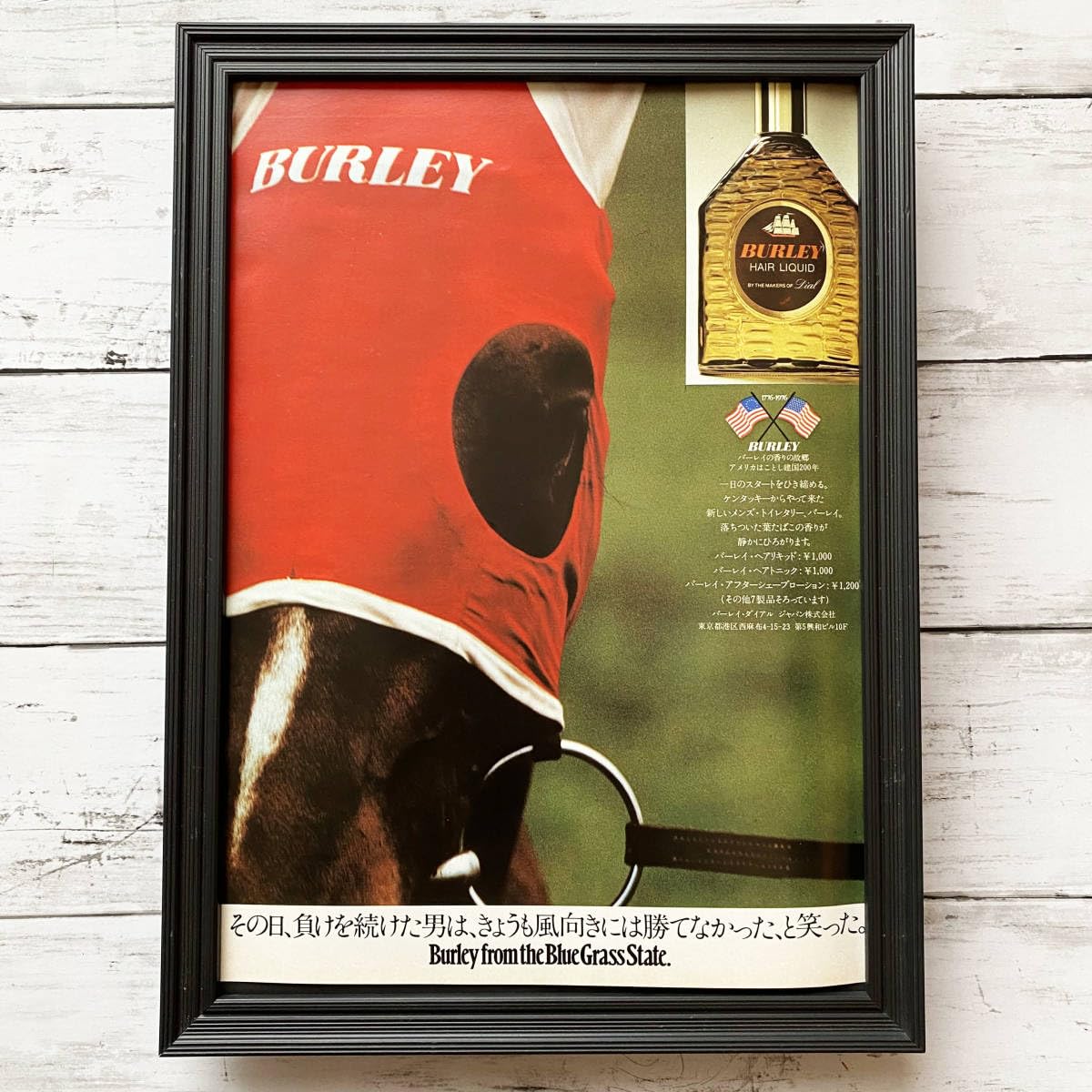 Amazon.co.jp: 額装品◇BURLEY バーレイ ヘアリキッド