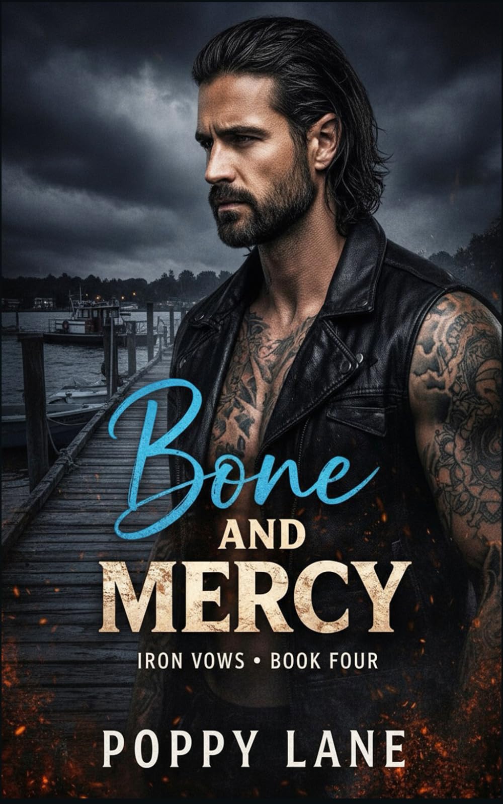 Bone and Mercy: A Dark Biker Serial Romance (Iron Vows)