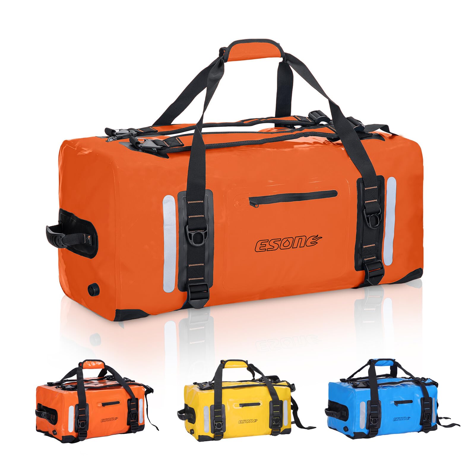 ESONE Dry Bags Waterproof Backpack for Men/Women, 60L, Ideal for Kayaking, Travel, Boating, Camping, Paddle Board, Surfing