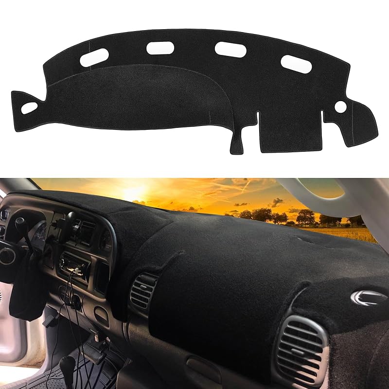 Capa para Painel SKYLOTEC para Dodge RAM 1500, 2500 e 3500 1998–2001 Preta