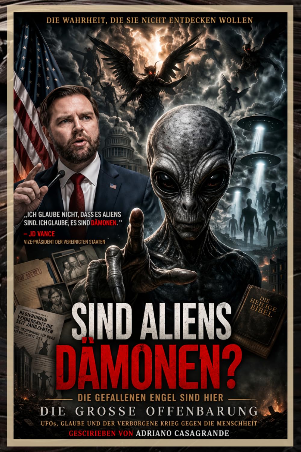 SIND ALIENS DÄMONEN?: Gefallene Engel sind hier: UFOs, Glaube und der verborgene Krieg um die Menschheit