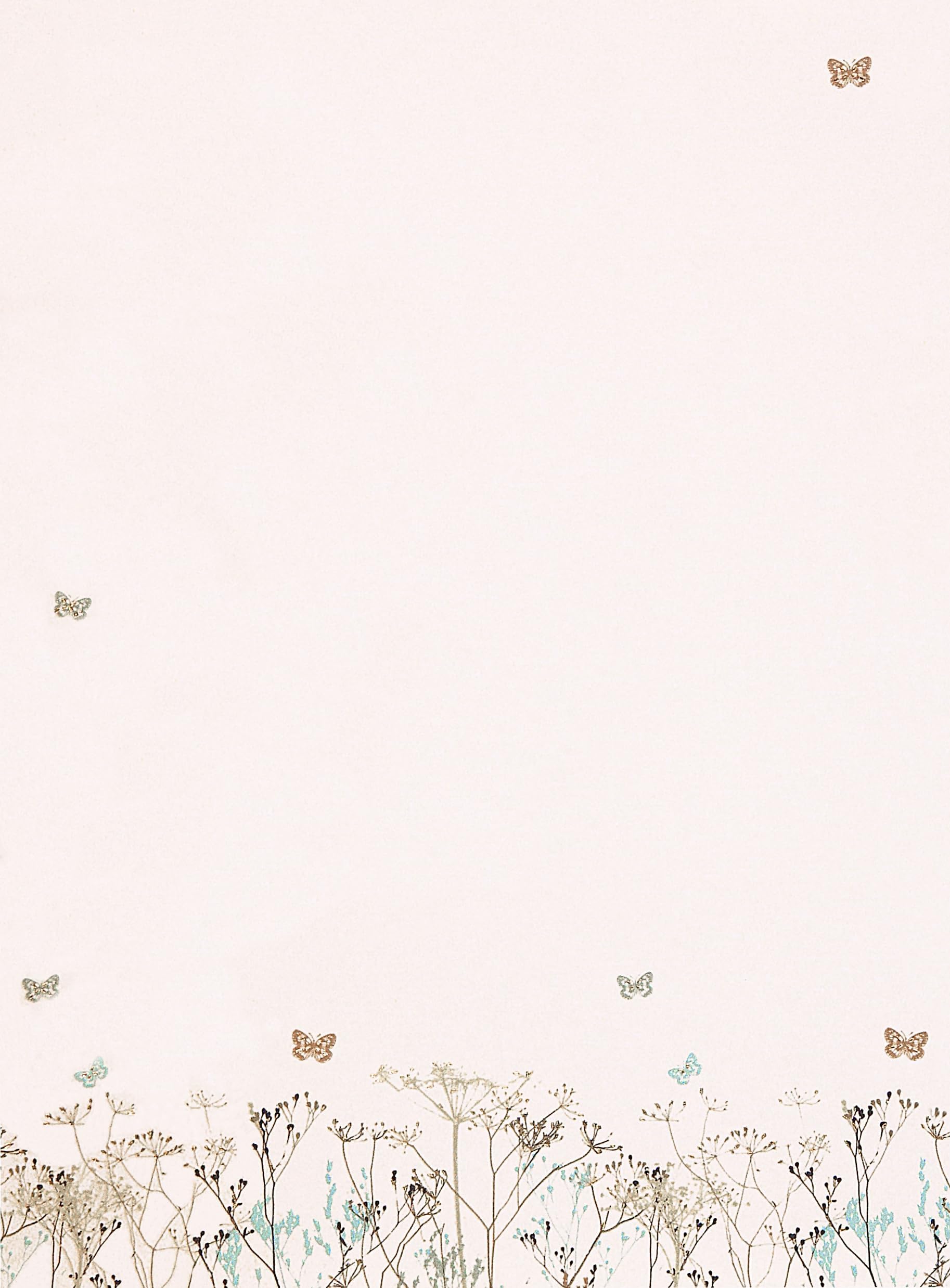 Butterflies Stationery Set (30 sheets and 24 envelopes)