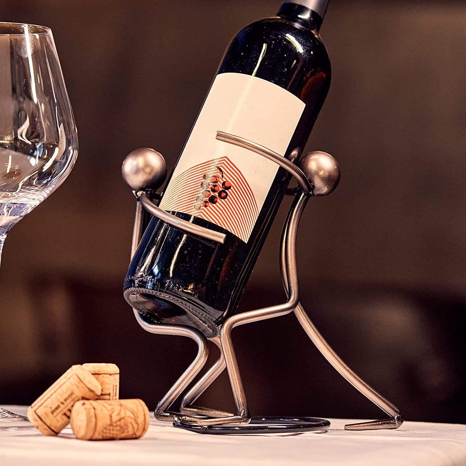 Wine Rack Wine Holder Pcs Metal Freestanding -Tabletop